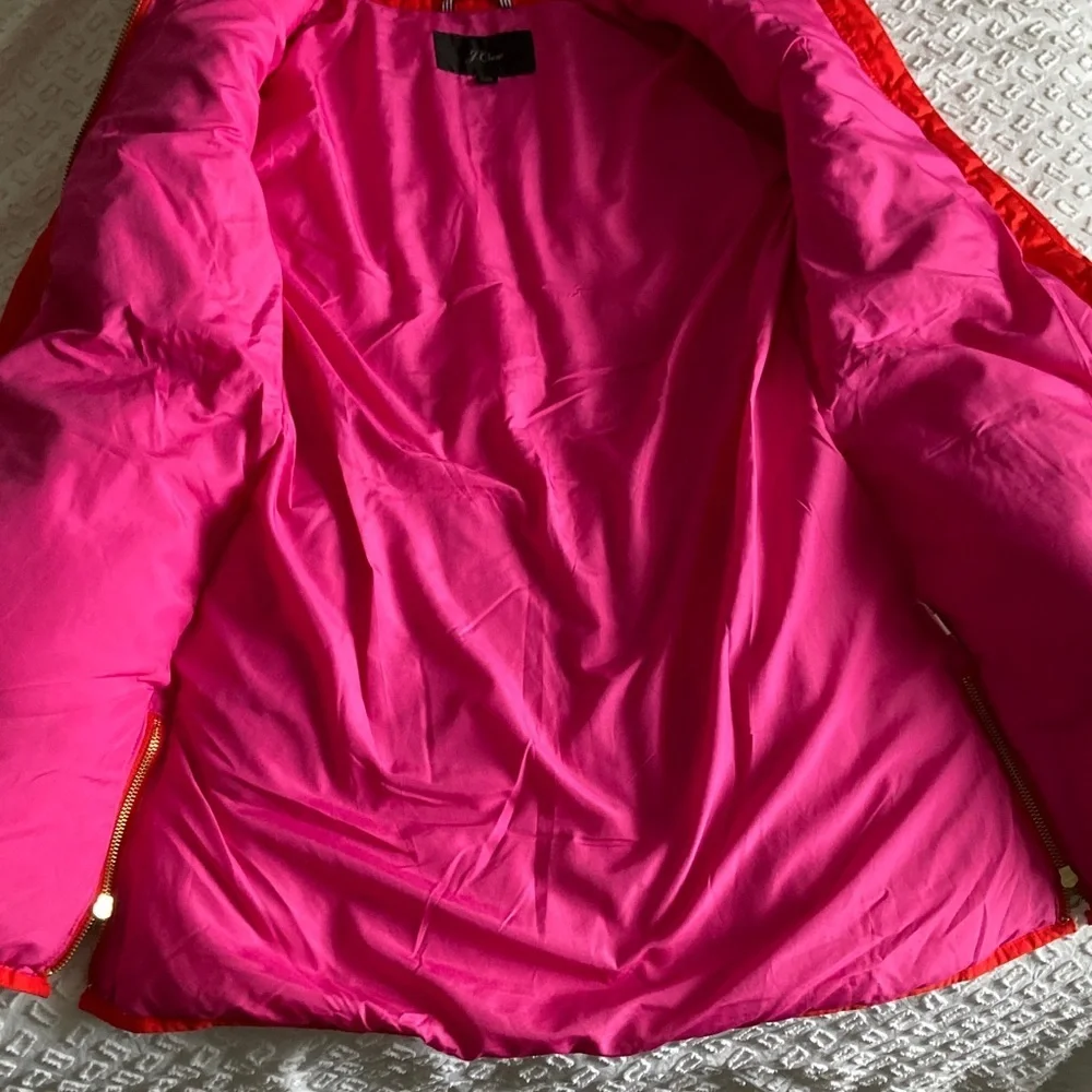 J. Crew Red and Pink Jacket